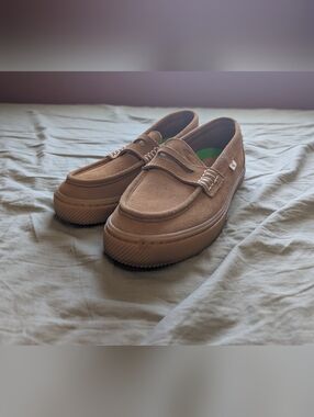 Cariuma All Camel Suede Caju Loafers W7.5 Brown/Tan